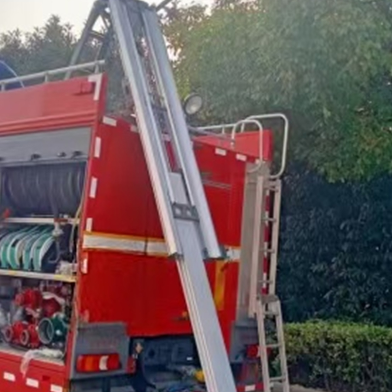 Giá đỡ thang xe cứu hỏa điện Giá đỡ thang xe cứu hỏa điện
