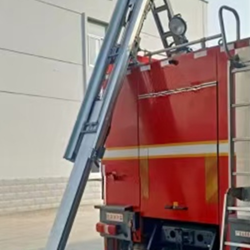 Giá đỡ thang xe cứu hỏa điện Giá đỡ thang xe cứu hỏa điện