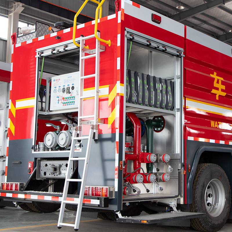 Thang tiếp cận thiết bị chữa cháy có thể gập lại